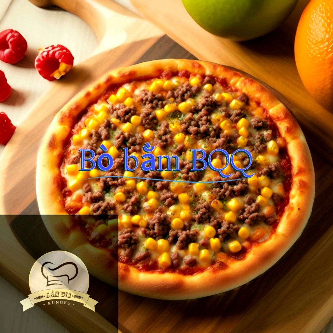Pizza Bò Bầm (BBQ)